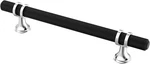 10 Pack Cabinet Pulls 5INCH Knurled Kitchen Drawer Handles Aluminum Black Silver. Fixed Price $60.64.
