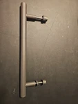 Delaney Hardware Bronze Barn Door Round Pull Handle 15-3/4" Bd 0159. Fixed Price $25.00.