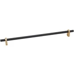Alno D2901-24-CHP/MB Vita Bella 24" Appliance Pull Knurled Champange/matte Black. Fixed Price $135.96.