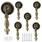 Bonsicoky 6PCS Antique Style Tear Drop Pulls - Vintage Cabinet Bronze. Fixed Price $19.91.