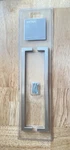 Ikea Metrik Handles Cabinet Drawer 2-PACK Pulls Knobs 901.388.33 18260. Fixed Price $15.00.