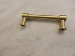 Signature Hardware 441723 Strasbourg 3-3/4" Bar Cabinet Pull, Satin Brass Read. Fixed Price $10.00.