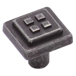 Amerock Forgings Wrought Iron Dark 1/8" Square Cabinet Knob BP4454WID. Fixed Price $6.29.