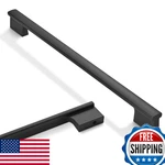 Amasideca 6 Pack Matte Black Cabinet Pulls 10 Inch Hole Centers Kitchen. Fixed Price $90.21.