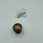 Amerock 1-1/4" Gilded Bronze Cabinet Knob Revitalize Mushroom Door Pull BP55342. Fixed Price $8.00.