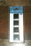 (4 Pack) Brainerd 1-1/8 Inch Matte Black Square Modern Cabinet Knob. Fixed Price $13.95.