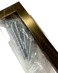Goldenwarm Brass Cabinet Pulls Kitchen Hardware 25 Pack - 4IN Hole Centers Go.... Fixed Price $27.19.
