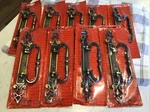 Vintage Amerock Madeira Cabinet Pulls Antique English T-171-AE Nos 9 Piece. Fixed Price $90.00.
