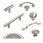 Multi-pack Cabinet Pull Drawer Handle Knob Kitchen Hardware Brushed Satin Nickel. Fixed Price $63.00.