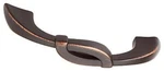 3" Or 3-3/4" Dual Mount Southampton Unity Pull Bronze With Copper Highlights. Fixed Price $7.13.