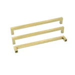 Goldenwarm Brushed Brass Drawer Pulls Kitchen Cabinet Door Handle -LSJ12GD256.... Fixed Price $147.54.