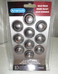Amerock Oil Rubbed Bronze 3/8" Diameter Cabinet Knobs 10 Pc Nip BP1586-ORB. Fixed Price $19.24.