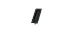 Deltana FP222U19 Flush Pull, Rectangle, 3-1/8" X 1-3/8" 1/2" Paint Black. Fixed Price $16.43.