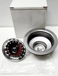 Stainless Steel Sink Basket Strainer Fits Kohler 3.5 In. To 4 New Box. Fixed Price $17.99.