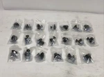 Lot Of (20) Sapphire Cabinet Knobs Round Matte Black SP-1145-K-BK-20.. Fixed Price $20.00.