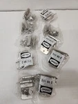 10 Pairs Cosmas Cabinet Door Hinges #17128-SN Satin Nickel Remodeling Kitchen. Fixed Price $19.99.