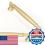 Asimerdeco 10 Pack Brushed Gold Cabinet Pulls 5 INCH(128MM) Kitchen Hand. Fixed Price $52.28.