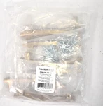 Lot Of 12 Franklin Brass 4" Pierce Pulls Champagne Bronze Finish P29615K-CZ-B1. Fixed Price $42.24.