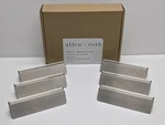 Pk. Drawer Handles Cup Pulls Satin Nickel Allen + Roth Lowes CAB-096-633-SN-6P. Fixed Price $19.99.