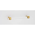 Alno A860-8-PB/NL Contemporary Acrylic 8" Pull Unlacquered Brass. Fixed Price $51.96.