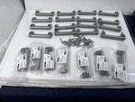 Ot Of 23 Liberty Stratford Stainless Steel Bar Pull Handle 3-3/4" 96MM P28920. Fixed Price $18.00.