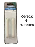 Amerock Cabinet Pull/handle (2-PACK) 3" White Color, BP803-PW.. Fixed Price $10.99.