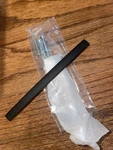Amerdeco ZH0003 Matte Black Cabinet Drawer Pulls Handles Box Of 10 New Nib. Fixed Price $24.00.