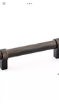 Richelieu Hardware - BP501696BORB Contemporary Metal Pull 25/32 In. Fixed Price $15.00.