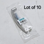 Lot Of 10 Laurey 74628 96MM Cabinet Pull Aventura Satin Nickel 3.78" Length. Fixed Price $16.18.
