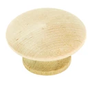 Amerock 1-1/2" Unfinished Birch Wood Knob Pack Of 14. Fixed Price $22.50.