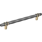 (1) Amerock Cabinet Pull Black Chrome/golden Champagne 8 BP36663BCRBBZ. Fixed Price $21.73.