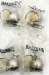 Baldwin 4961.150.BIN Spherical Cabinet 1-1/4" Satin Nickel Lot Knobs 1.25. Fixed Price $42.99.
