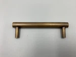 Pottery Barn Linden Drawer Pull 4" Tumbled Brass No Hardware #D341. Fixed Price $13.97.
