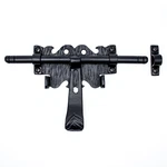 Barrel Bolt Latch 9" For Doors Gates Rustic Hammered Iron Black Hand Crafted. Fixed Price $41.99.