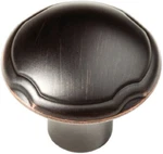 (12 Pack) 1-1/4" Theo Knob Bronze With Copper Highlights. Fixed Price $59.78.