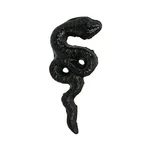 Zeckos Set Of 6 Black Snake Drawer Pulls - 2.25" X 1" Cabinet Decor. Fixed Price $24.95.