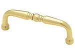 3" Turned Design Wire Pull Solid Brass. Fixed Price $7.30.