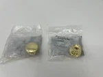 Belwith Mushroom (P406) Polished Brass Hardware Cabinet Knob 1.25" Set Of. Fixed Price $15.68.