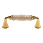 Amerock Advantage Bright Brass Almond 3"CC Cabinet Handle BP1417-3A. Fixed Price $7.65.