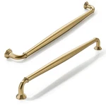 Cabdm Pack 12 Inch Hole Center Brushed Brass Heavy Duty Solid Cabinet Pulls. Fixed Price $53.83.