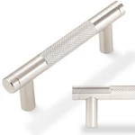 Povefonk 15-PACK 3" Brushed Satin Nickel Knurled Cabinet Drawer Pull Handles. Fixed Price $83.32.