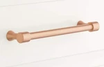 Signature Hardware 441713 Strasbourg Satin Rose Gold 8" To Bar Cabinet Pull. Fixed Price $24.97.