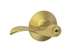 Schlage Accent Keyed Lever, F51A. Fixed Price $23.99.