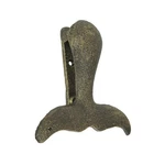 Zeckos Bronze Cast Iron Whale Tail Decorative Door Knocker Nautical Accent. Fixed Price $34.99.