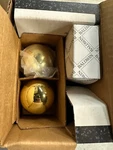 Baldwin Solid Brass Round Door Knobs 5415; Privacy Passage; Chrome. Fixed Price $199.00.
