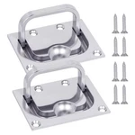 316 Stainless Steel Flush Lifting Handle Recessed Door Pull With Mount Sc.... Fixed Price $21.49.