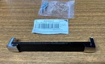 Sietto P-1203-8-PN Brass Handle Cabinet Pull + Black Glass, 5-5/8" Ctc. Fixed Price $18.74.