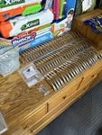 Hickory Hardware P3591-SN Satin Nickel Kite Cabinet Pull 75 + Screws New Lot. Fixed Price $245.00.