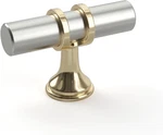 12 Pack Brushed Nickel Cabinet Knobs Silver Gold Drawer Bar Kitchen. Fixed Price $31.75.