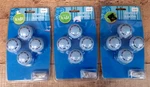 Cambria Kidz - 12 Light Blue Stiches Drawer Knobs Decorative Pulls (73106). Fixed Price $8.19.